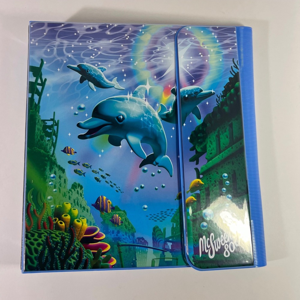 McSweeney's Issue 80 Dolphin Binder Adrian Tomine Sketchbook Multimedia Set NEW